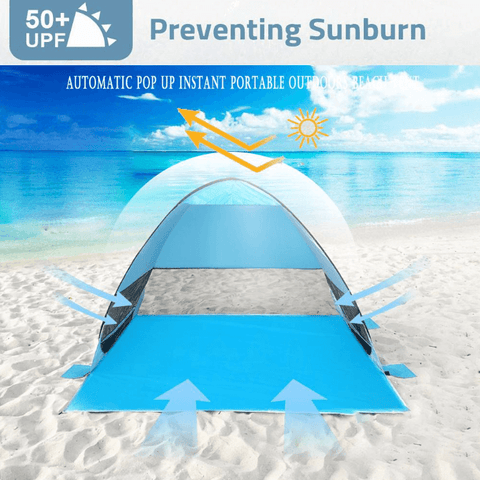 Noveer™ Portable Pop Up Beach Tent